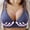 Blue, variant on HWRETIE Lace-Trimmed Full-Coverage Underwire Bra - Women Wirefree Fitness Sport Push Up Seamless Running Yoga Bra Everyday Lightly Padded T-Shirt Bra