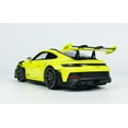 thumbnail image 2 of 2024 Porsche 911 GT3 RS Acid Green with Carbon Top and Hood Stripes Ltd Ed to 400 pieces 1/18 Diecast Model Car by Minichamps, 2 of 8