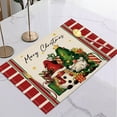 thumbnail image 1 of LSLJS Christmas Holiday Decoration Placemat Christmas Placemat Home Kitchen Insulation Western Food Mat, 1 of 7