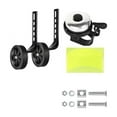 thumbnail image 4 of Colaxi Roues Stabilisatrices pour Vélo d'Enfant Réglables, Conduite et Vélo, Légères, Intérieur et Extérieur, Roues Arrière Robustes, Noir, 4 of 8