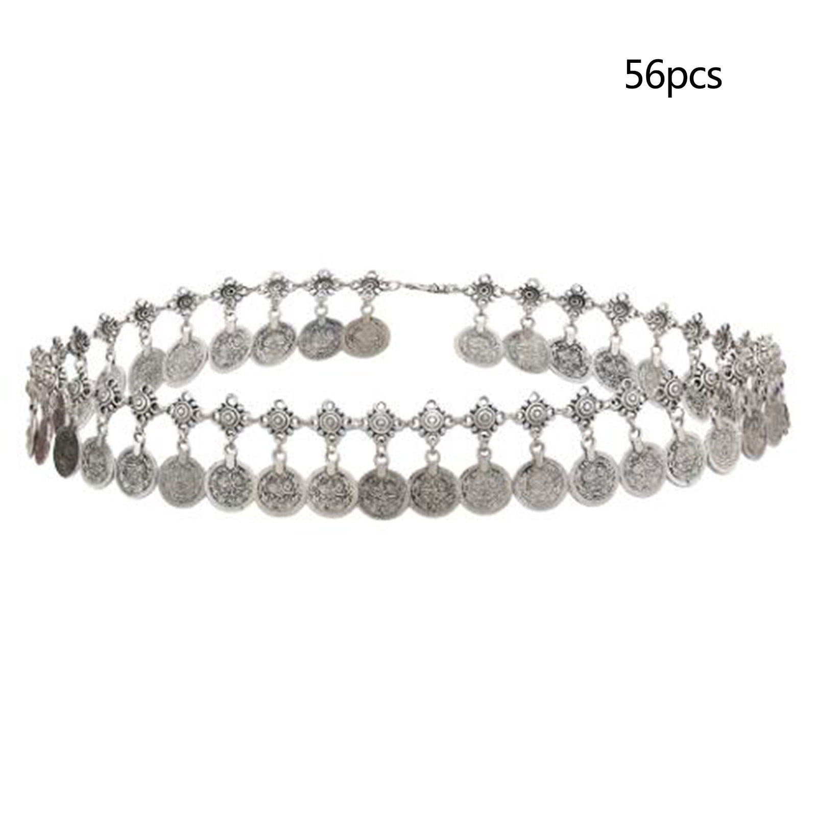 lanema Coin Belly Chain Dance Dress Belt Indian Waist Chain 