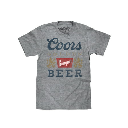 Tee Luv Coors Banquet Beer T-Shirt - Retro Coors Beer