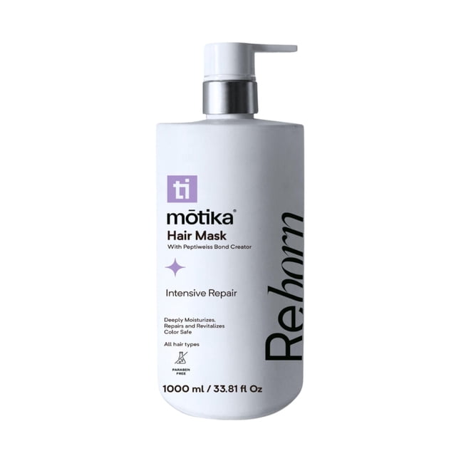 Motika | Reborn Máscarilla Ultra Reparadora 1000 ml Intensiva Para Todo Tipo De Cabello Nutre Hidrata Y Desenreda Al Momento | Repair Hair Mas