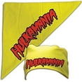 thumbnail image 3 of Hulk Hogan Hulkamania Bandana Sunglasses Costume -Yellow-Red, 3 of 5