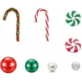 thumbnail image 3 of 7065 Pcs Christmas Vase Filler Floating Pearls for Vases, Christmas Vase Filler Beads Floating Pearls &amp; Candy Water Gel Beads for Christmas Home Table Party Decor, 3 of 5