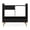 Black, variant on Ember Interiors Oxford Black Modern Bar Cabinet with Wine Storage, Drawer & Open Shelves– Compact Design for Living Room or Kitchen