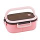 thumbnail image 2 of Uuiauoio Double-layer Adults Bento Lunch Box,Salad Container Salad Bowl,Leakproof Lunch Box Divided Food Meal Storage Containers Stackable 2 Layer for Picnic, 2 of 6