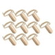 thumbnail image 2 of 10 anillos de uñas ajustables, de metal, antideslustre, usables, sin pegamento, para decoración de uñas de mujer, anillos para las yemas de los dedos. Oro, 2 of 8