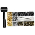 thumbnail image 4 of Abbracc Leather Snap Fasteners Screw Snaps with Tools DIY Metal Snaps Buttons 480 Sets, 4 of 8