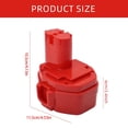 thumbnail image 5 of Plastic Battery Case Box Empty Shell for 9.6V 12V 14.4V 18V Power Tool, 5 of 15