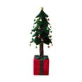thumbnail image 1 of Árbol de Navidad Artificial Decoración de Mesa Árbol de Navidad Adorno de Regalo Decoración de Mesa Artesanal Decoración Navideña para Fiesta de Escri Altura 90 cm, 1 of 8