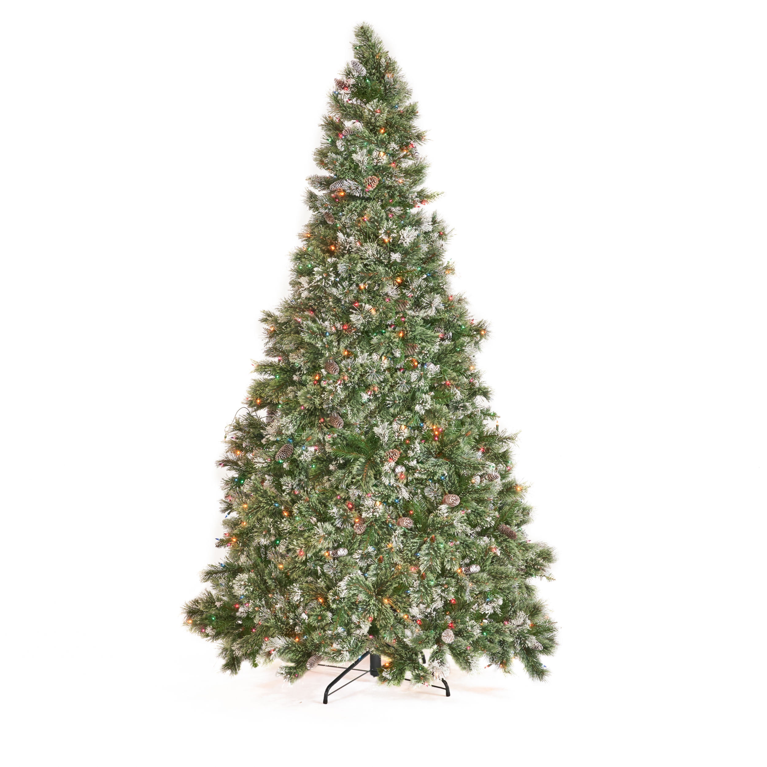 7.5foot Cashmere Pine and Mixed Needles PreLit MultiColor String