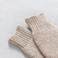 thumbnail image 5 of Baby Shoes + Gloves Set Knit Newborn Girls Boys Boots Mitten Fashion Solid Toddler Infant Slip-On Bed Shoes Hand Made, 5 of 6