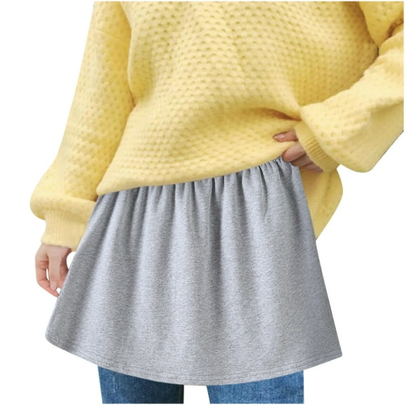 Aayomet Plaid Skirts For Women Women's Boho Floral High Waist Split A Line Midi Skirt,Gray 3XL