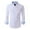 White, variant on Bcfgryg Men's Long Sleeve Button Down Dress Shirts Business Casual Untucked Stretch Shirts Men's Linen Shirts Summer