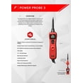 thumbnail image 2 of Probador automotriz Power Probe III voltímetro digital 12-24 V, 2 of 2