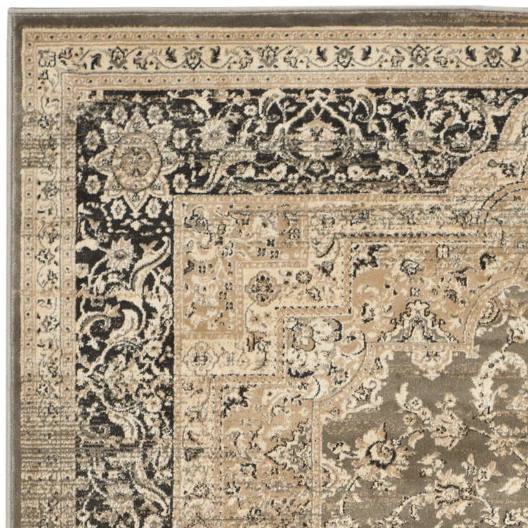 SAFAVIEH Vintage Kinsley Traditional Area Rug, Taupe/Black