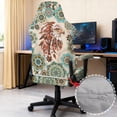 thumbnail image 4 of Pzuqiu Eagle Game Chair Seat Covers Anti-Slip Desk Chairs Covers Slipcover Protectors Boho Mandala Cat Scratch Proof Computer Chair Covers for Seat Cushion 4 PCS, 4 of 7