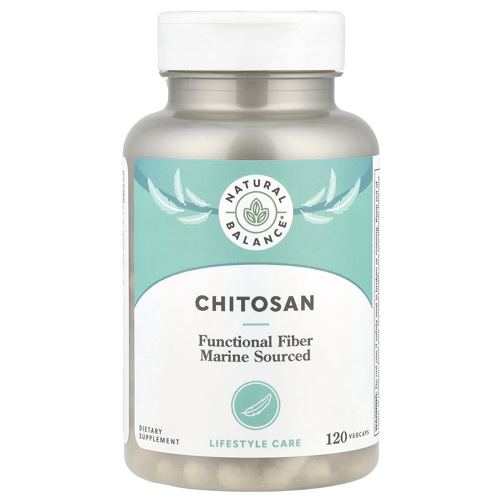 Natural Balance Chitosan, 120 Vegcaps (250 mg per Capsule)