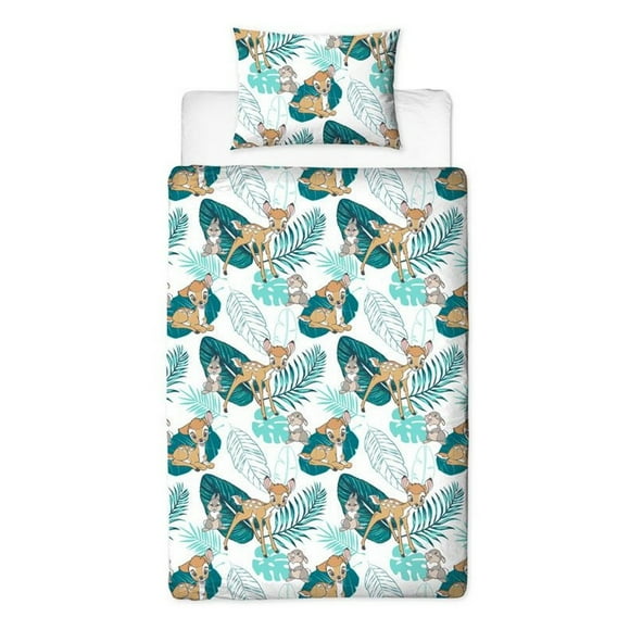 Bambi Housse de Couette Feuille de Palmier