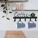 thumbnail image 5 of GOOHOCHY Estante de pared para tazas de café, soporte para tazas de café montado en la pared con 4 ganchos, estante de pared para cocina, 5 of 7