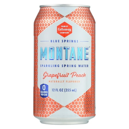 product image of Montane - Water Sparkling Grapefruit Peach - Case of 3 - 8/12 FZ