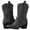 Grey-19YY17, variant on GLOBALWIN Women's Black Mid Calf The Western Cowboy Cowgirl Boots 8M