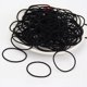 thumbnail image 4 of 200 lazos para el cabello sin metal para cabello grueso y rizado, color negro, 4 mm, 4 of 5