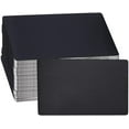 thumbnail image 2 of Aluminium Blank Name Cards for Laser Engraved Custom Visiting Business Cards 86x54x0.4mm Black, 2 of 7