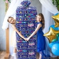 thumbnail image 5 of 2 Pcs 80 x 60 in Jumbo Birthdays Gift Bags for Giant Present Extra Large Plastic Oversized Bike Birthdays Wrapping Bag for Baby Shower Party Favors(Blue), 5 of 6