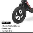Hyper Toy Company 36V Skute Commute, 12" Seated Electric Scooter w