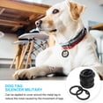 thumbnail image 3 of 15pcs Pet Tag Silencers Name Tag Rings Military Dog Collar Tag Silencers, 3 of 7