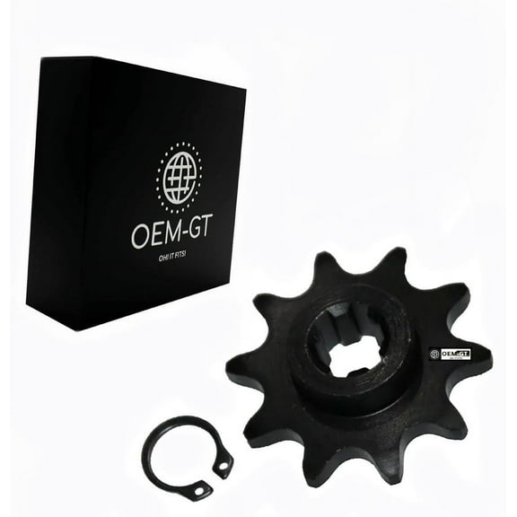 OEM-GT 10T Front Sprocket 415 Chain for Motorized Bicycle, Go kart, Mini Bike Clutch.