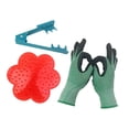thumbnail image 3 of Kit de 3 desespinadores de hojas, guantes de jardinería reutilizables para quitar espinas de rosas, herramienta para floristería, bricolaje, ramo,, 3 of 8