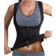 thumbnail image 1 of Chaleco moldeador de cintura para mujer, corsé ajustado, camiseta sin mangas de neopreno para sauna, camiseta moldeadora de cuerpo para pérdida de peso con cremallera, 1 of 7