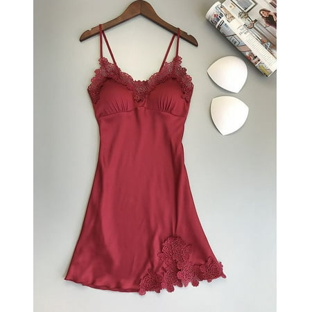 Comfortable Sexy Lace Nightgown Suspender Babydoll
