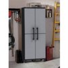 Keter Space Winner Metro Storage Utility Cabinet Indoor / Outdoor Garage or Home Storage with Adjustable Shelves