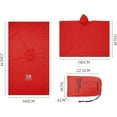thumbnail image 3 of HUGFEGWE Poncho de Pluie à Capuche pour Usage Extérieur, Veste de Pluie Réutilisable pour Randonnée et Voyage U2537-27357, 3 of 7