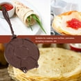 thumbnail image 3 of Prensa Manual Para Tortillas, Prensa De Masa De Uso Duradero De Hierro Fundido, Plana Y Brillante De Alta Eficiencia Para Envoltorio De Bola De Masa, 3 of 7
