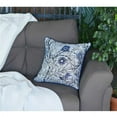 thumbnail image 1 of Housse de Coussin Décorative Jacquard Bleu 17"x 17 Pouces, 1 of 1