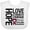AA-White, variant on Inktastic Multiple Myeloma Hope Love Strength Boys or Girls Baby Bib