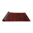 thumbnail image 2 of Ahgly Company Indoor Round Abstract Red Contemporary Area Rugs, 7' Round, 2 of 4