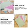 thumbnail image 4 of WRITWAA Notebook Replacement Paper Colorful Students Traveler Notebook Compatible 1Set A5, 4 of 10