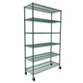 thumbnail image 1 of Epoxy Zinc Wire Rack 6 Shelves, 76" High, 1 of 3