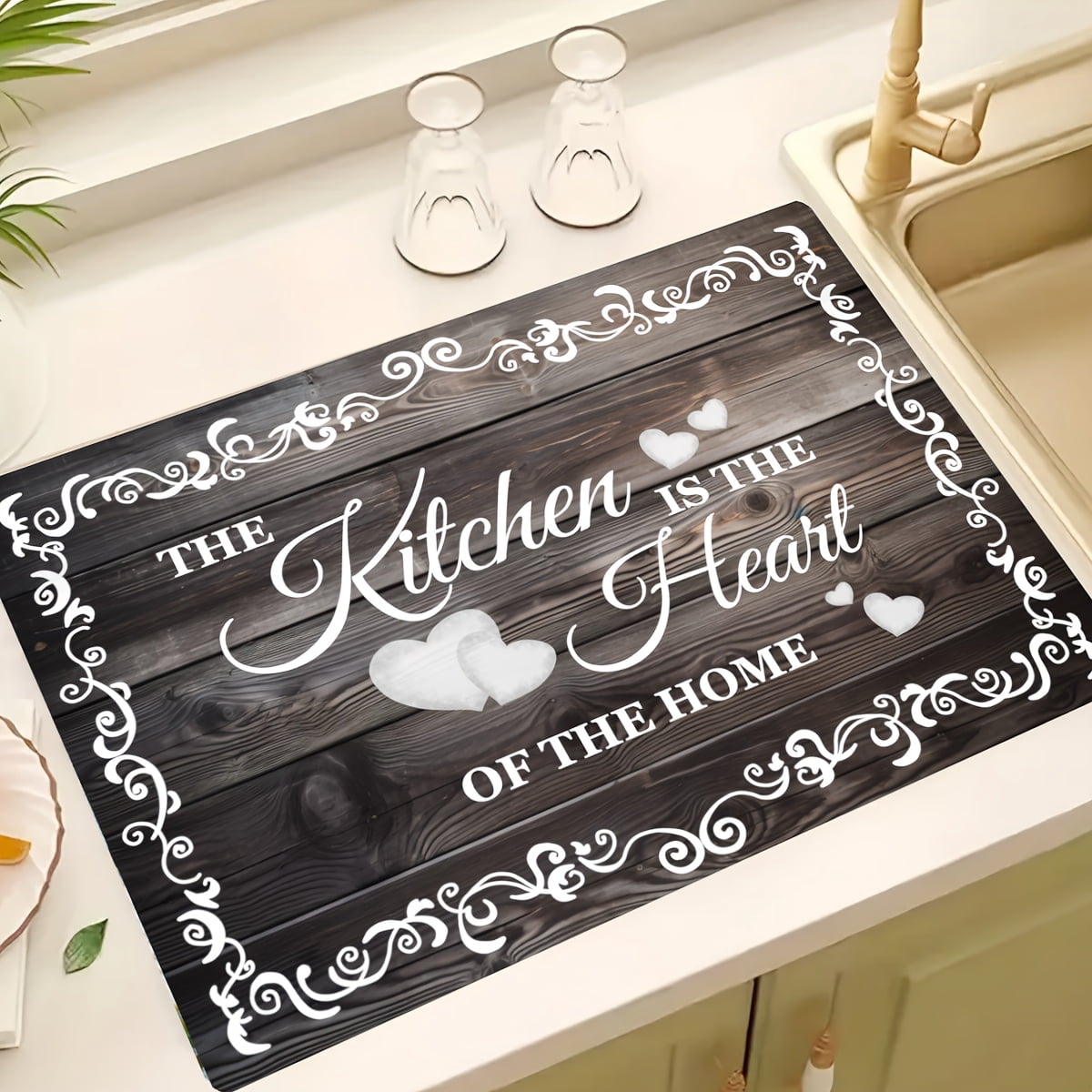 Woveruco Ornate Tree Design Stove Cover Protector, Heat-Resistant Cooktop Cover Noodle Board for Electric/Gas/RV Stove, 28.3 x 20.4 Inches