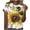 A, variant on Women's Plus Size Bee Print Festival T-Shirt Casual Crew Neck Short Sleeve Cute Tee