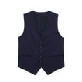 thumbnail image 1 of CHOK Hauts pour Femmes Gilet en Lin Mélangé Décontracté pour Femmes 2023 Rose, 1 of 5