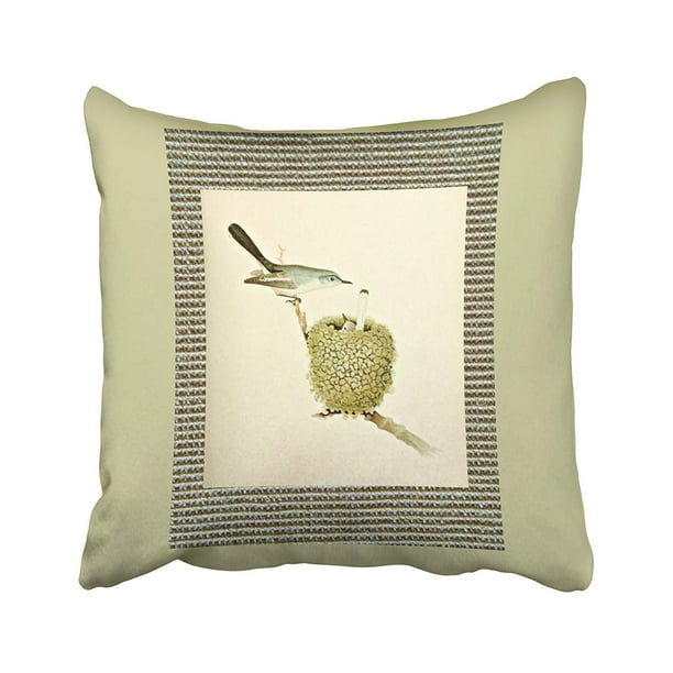 BPBOP birds nest bird over nest Pillowcase Pillow Cover 20x20 inches
