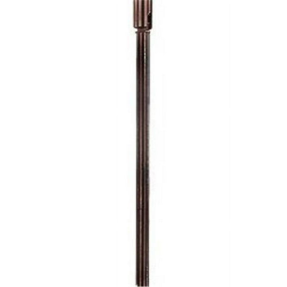 Maxim STR06206BK-NK 6 in. Accessory Extension Stem, Black