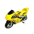 thumbnail image 4 of Motocicleta Infantil Shahoma  PB04 Pocket Bike Deportiva 49cc Amarilla, 4 of 4